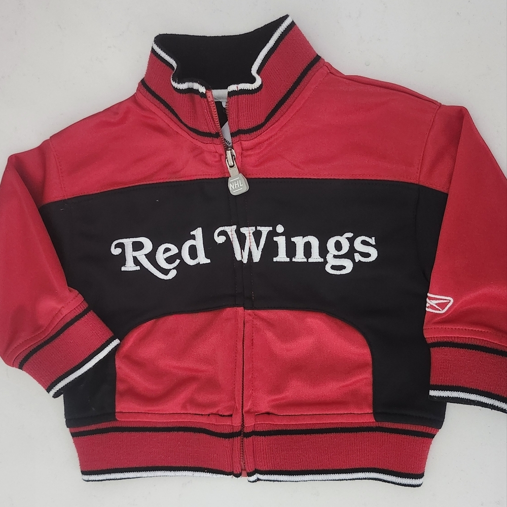 NHL Red Wing Full Zip Sweater 12 Months